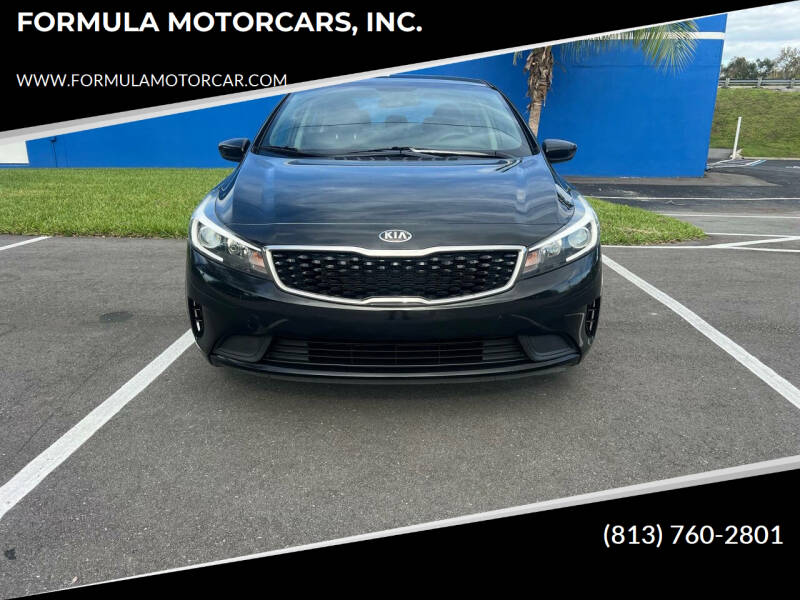 2018 Kia Forte for sale at FORMULA MOTORCARS, INC. in Tampa FL