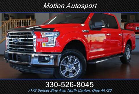 2017 Ford F-150 for sale at Motion Auto Sport in North Canton OH