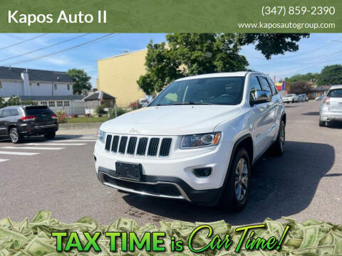 2015 Jeep Grand Cherokee for sale at Kapos Auto II in Ridgewood NY