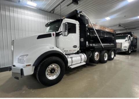 2018 Kenworth T-880 Tri-Axle Dump Truck for sale at A F SALES & SERVICE in Indianapolis IN