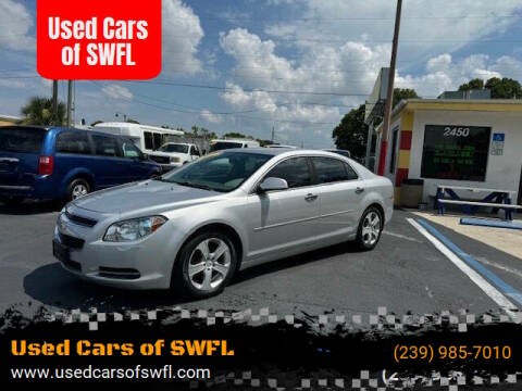 2012 Chevrolet Malibu for sale at Used Cars of SWFL in Fort Myers FL