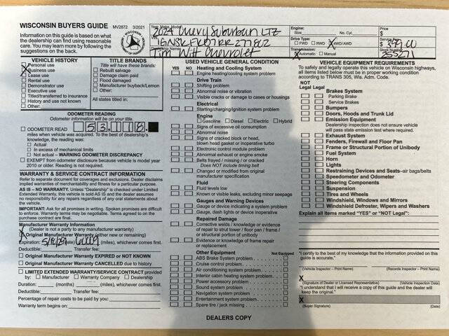 2024 Chevrolet Suburban Premier