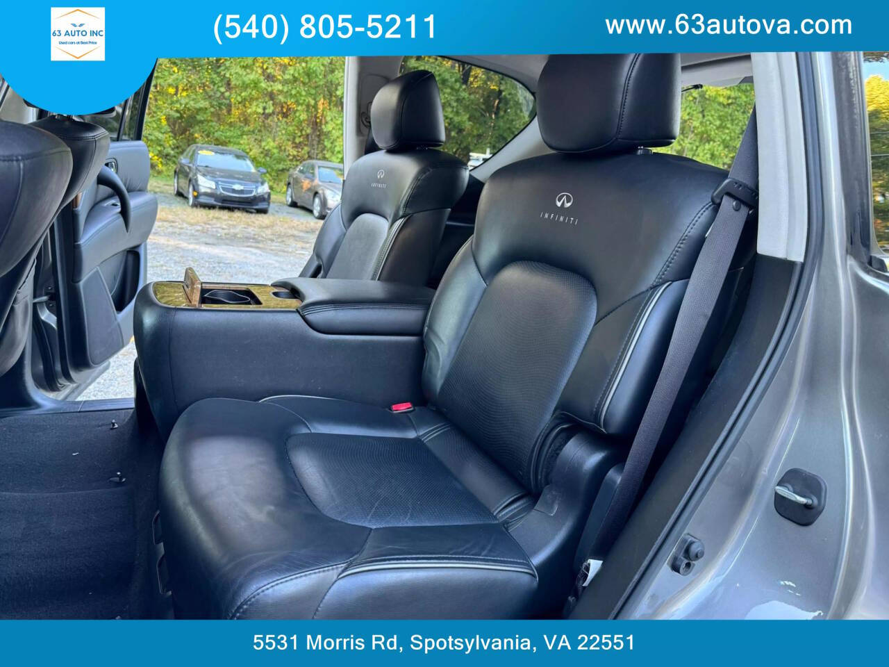 2013 INFINITI QX56 for sale at 63 Auto Inc in Spotsylvania, VA