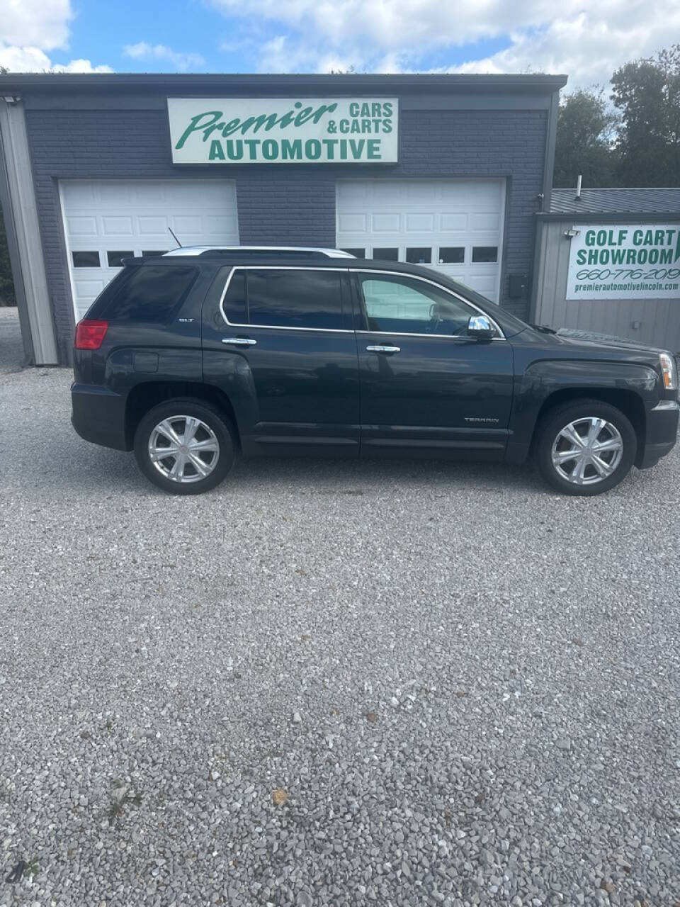 Gray 2017 GMC Terrain SLT SLT 4dr SUV 1