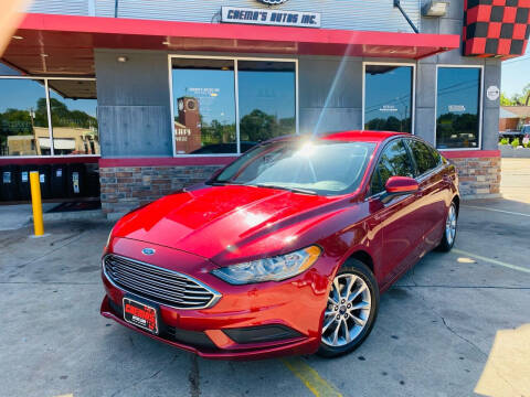 2017 Ford Fusion for sale at Chema's Autos & Tires in Tyler TX