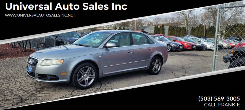 2008 Audi A4 for sale at Universal Auto Sales Inc in Salem OR