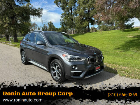 2019 BMW X1 for sale at Ronin Auto Group Corp in Sun Valley CA