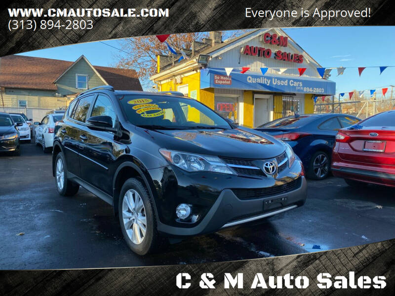 2015 Toyota RAV4 for sale at C & M Auto Sales in Detroit MI