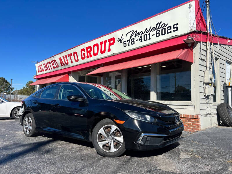 2019 Honda Civic for sale at Unlimited Auto Group of Marietta in Marietta GA