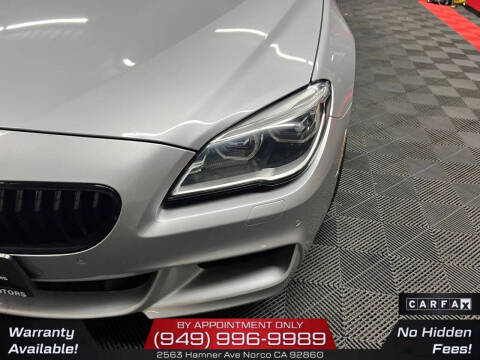 2016 BMW 6 Series 650i Gran Coupe