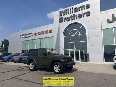 2022 Jeep Wrangler for sale at Williams Brothers Pre-Owned Monroe in Monroe MI