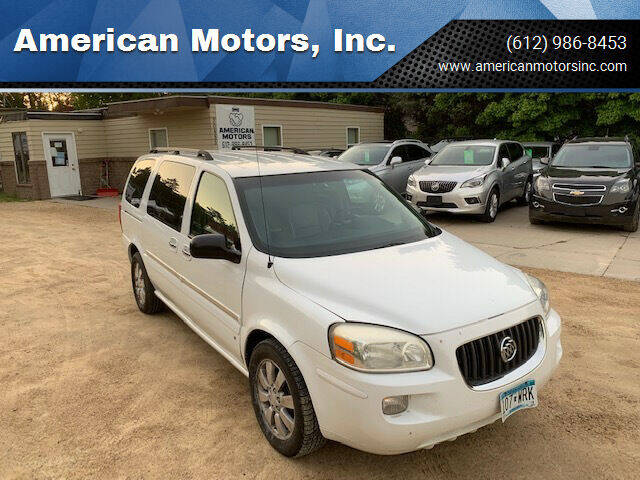 2007 Buick Terraza for sale at AMERICAN MOTORS, INC. in Farmington MN