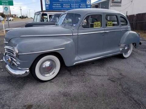 1947 Plymouth Sedan for sale at Classic Car Deals in Cadillac MI