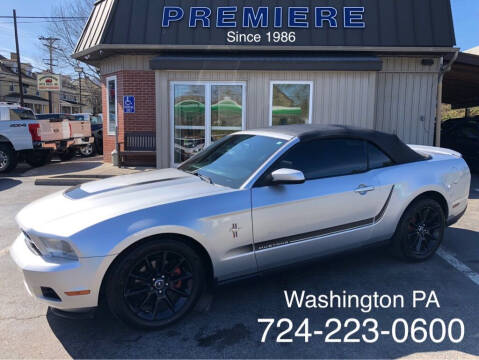 2011 Ford Mustang for sale at Premiere Auto Sales in Washington PA