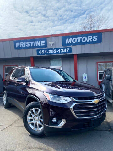 2018 Chevrolet Traverse for sale at Pristine Motors in Saint Paul MN