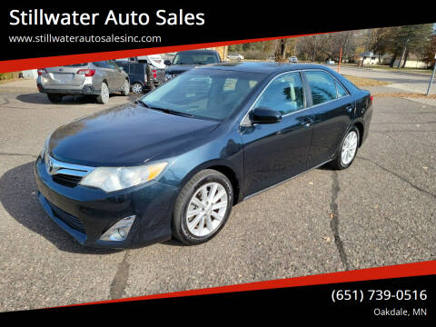 2012 Toyota Camry for sale at Stillwater Auto Sales in Oakdale MN