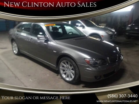 2006 BMW 7 Series for sale at New Clinton Auto Sales in Clinton Township MI