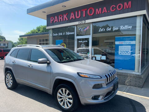 2016 Jeep Cherokee for sale at Park Auto LLC in Palmer MA