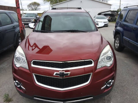 2010 Chevrolet Equinox for sale at RICK'S AUTO SALES in Logansport IN