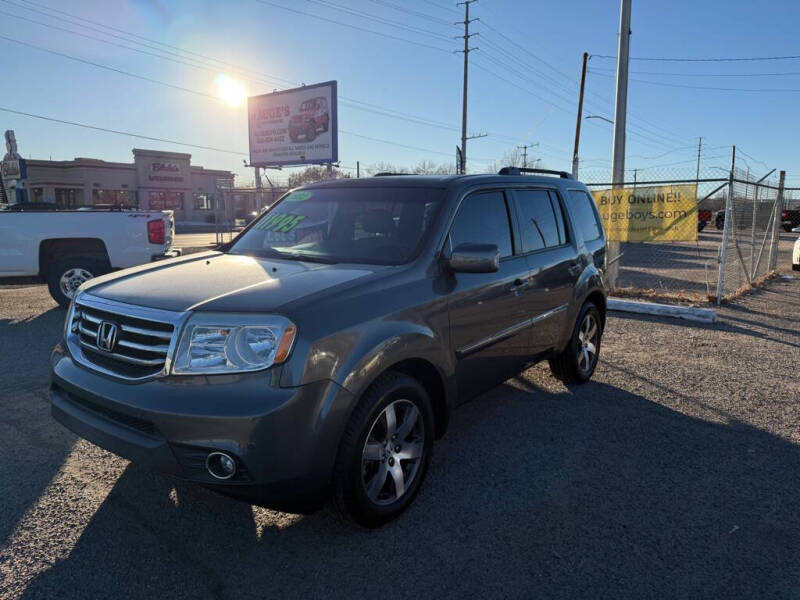 2012 Honda Pilot for sale at AUGE'S SALES AND SERVICE in Belen NM