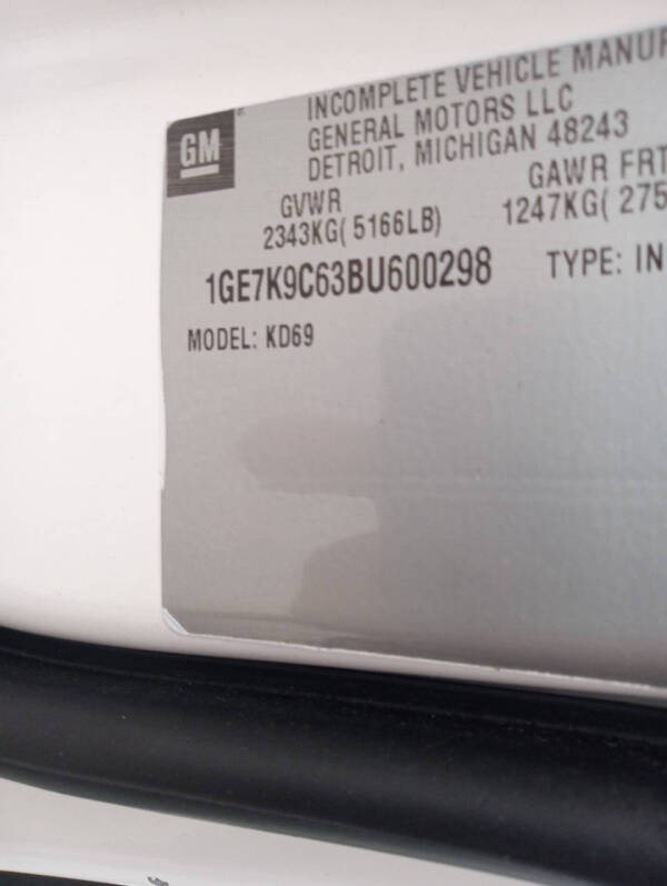 2011 Cadillac DTS Pro Coachbuilder Limo