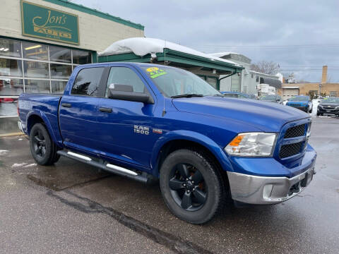 2018 RAM 1500 for sale at Jon's Auto in Marquette MI