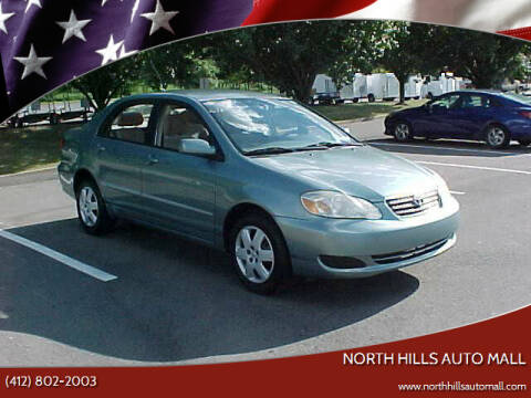 2006 Toyota Corolla for sale at North Hills Auto Mall in Pittsburgh PA