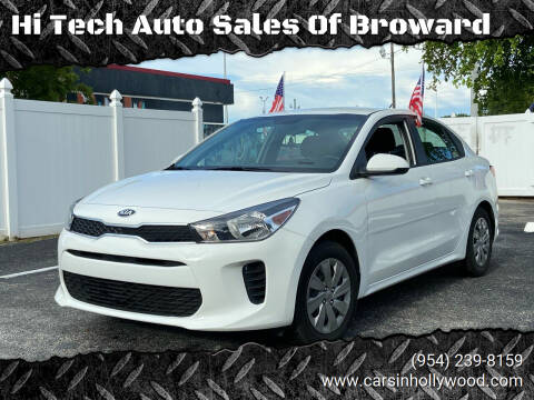 2019 Kia Rio for sale at Hi Tech Auto Sales Of Broward in Hollywood FL