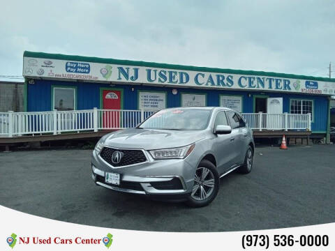 2020 Acura MDX for sale at New Jersey Used Cars Center in Irvington NJ