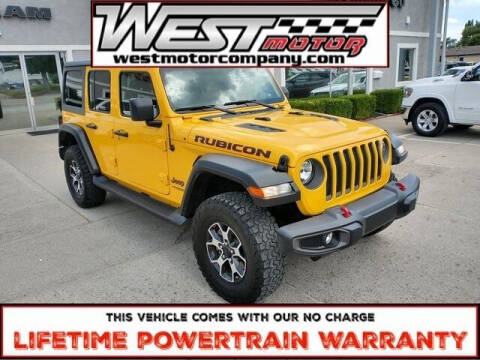 2021 Jeep Wrangler Unlimited for sale at West Motor Company in Hyde Park UT