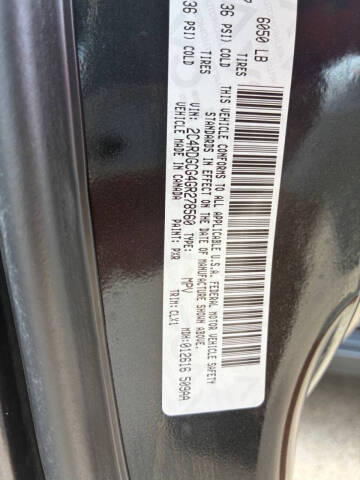 2016 Dodge Grand Caravan SXT
