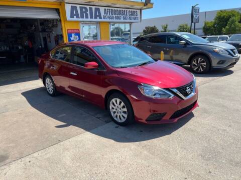 2017 Nissan Sentra for sale at Aria Affordable Cars LLC in Arlington TX