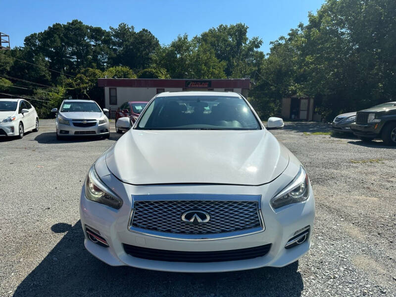 2016 Infiniti Q50 for sale at REDLINE AUTO SALES in Durham NC