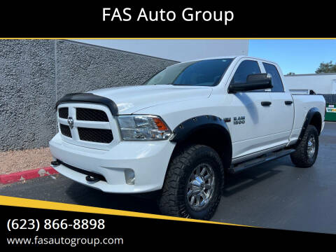 2013 RAM 1500 for sale at FAS Auto Group in Phoenix AZ