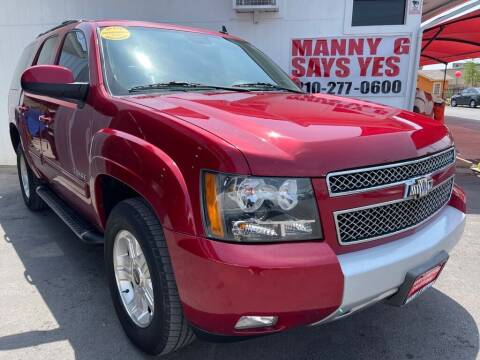 2014 Chevrolet Tahoe for sale at Manny G Motors in San Antonio TX