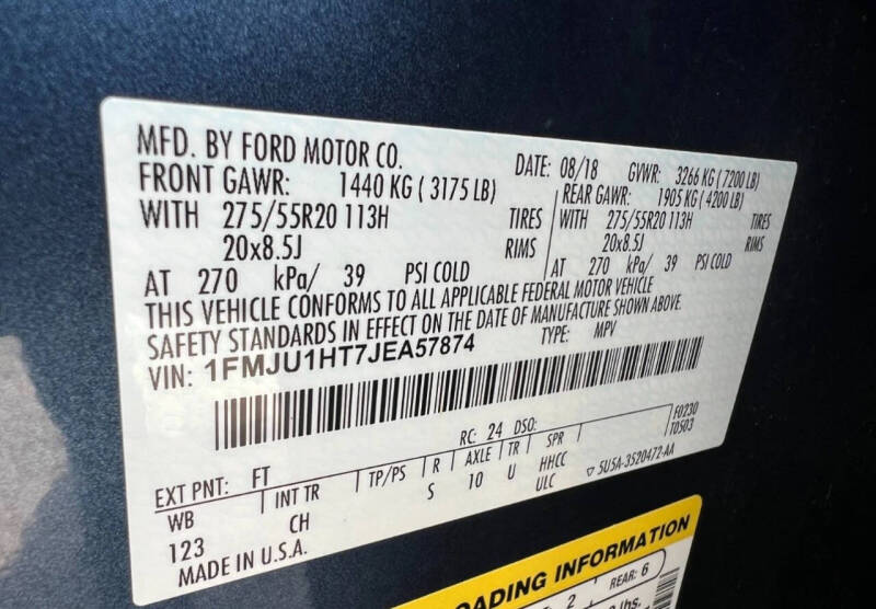 2018 Ford Expedition XLT