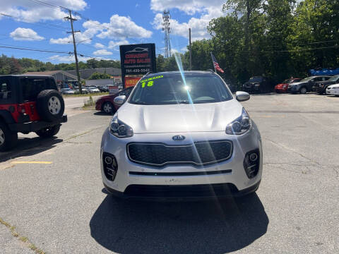 2018 Kia Sportage for sale at Cohasset Auto Sales in Cohasset MA