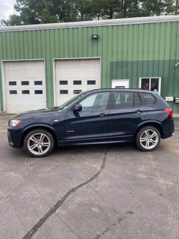 2012 BMW X3 for sale at KRG Motorsport in Goffstown NH