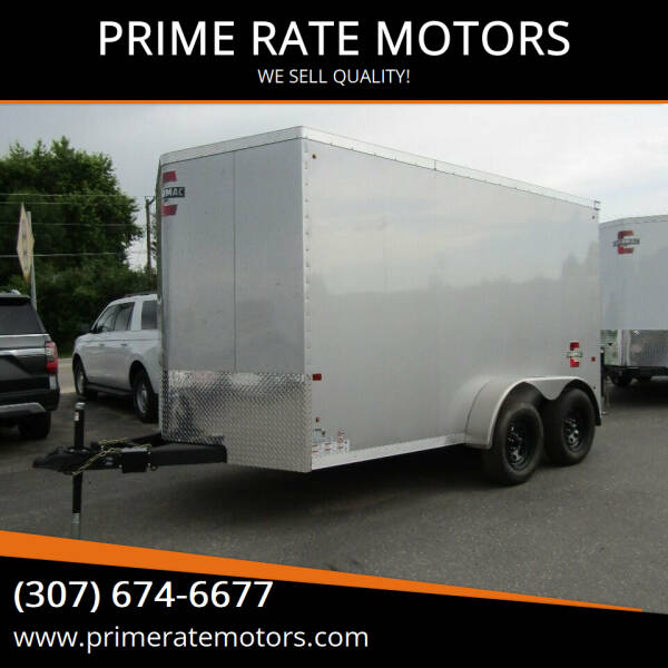 2024 CHARMAC 7 X 12 CARGO TRAILER for sale at PRIME RATE MOTORS - Trailers in Sheridan WY