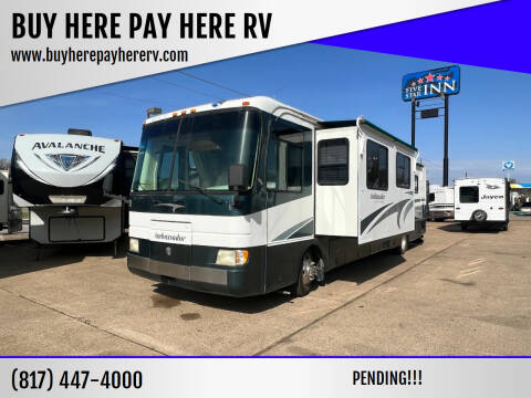 2001 Holiday Rambler Ambassador 36PBD for sale at BUY HERE PAY HERE RV in Burleson TX
