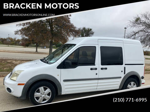 2010 Ford Transit Connect for sale at BRACKEN MOTORS in San Antonio TX