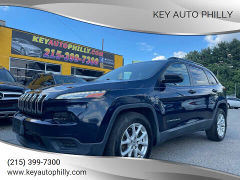 2016 Jeep Cherokee for sale at Key Auto Philly in Philadelphia PA