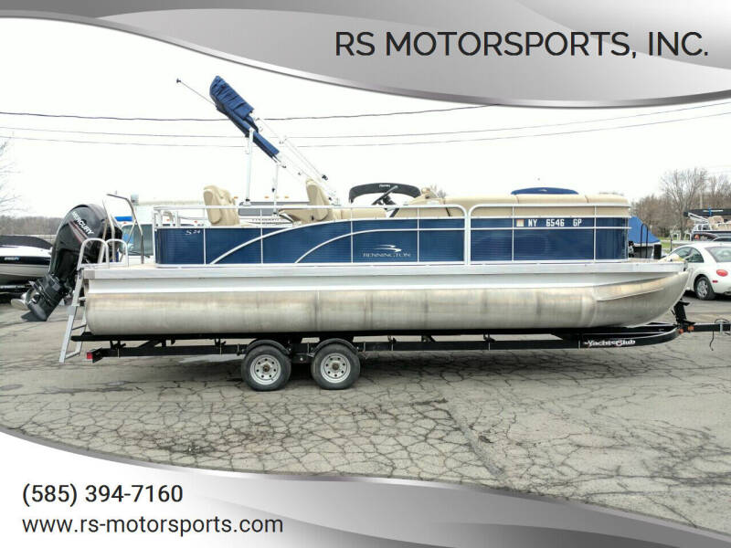 2014 Bennington S24 Pontoon Boat (Tritoon) for sale at RS Motorsports, Inc. in Canandaigua NY