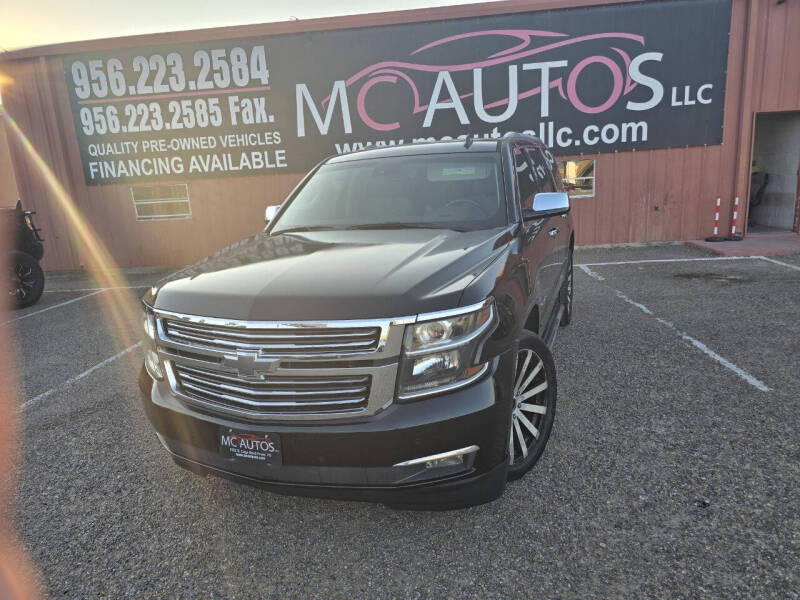 2015 Chevrolet Tahoe for sale at MC Autos LLC in Pharr TX