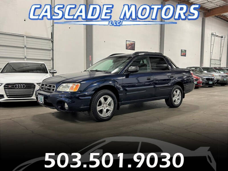 2005 Subaru Baja for sale at Cascade Motors in Portland OR