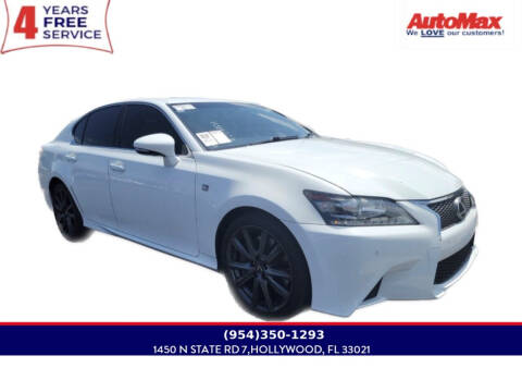 2014 Lexus GS 350 for sale at Auto Max in Hollywood FL