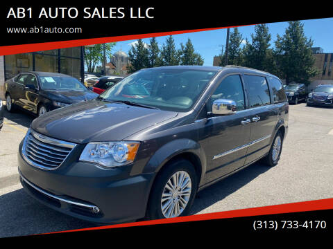 2015 Chrysler Town and Country for sale at AB1 AUTO SALES LLC in Detroit MI