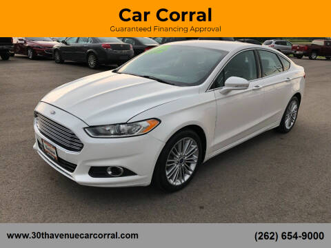 2014 Ford Fusion for sale at Car Corral in Kenosha WI