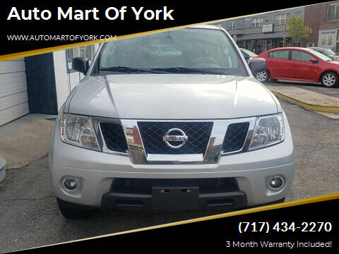 2013 Nissan Frontier for sale at Auto Mart Of York in York PA