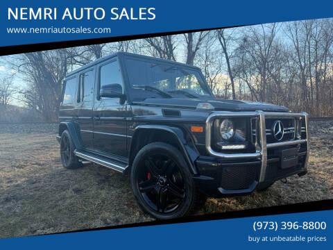 2017 Mercedes-Benz G-Class for sale at NEMRI AUTO SALES in Dover NJ